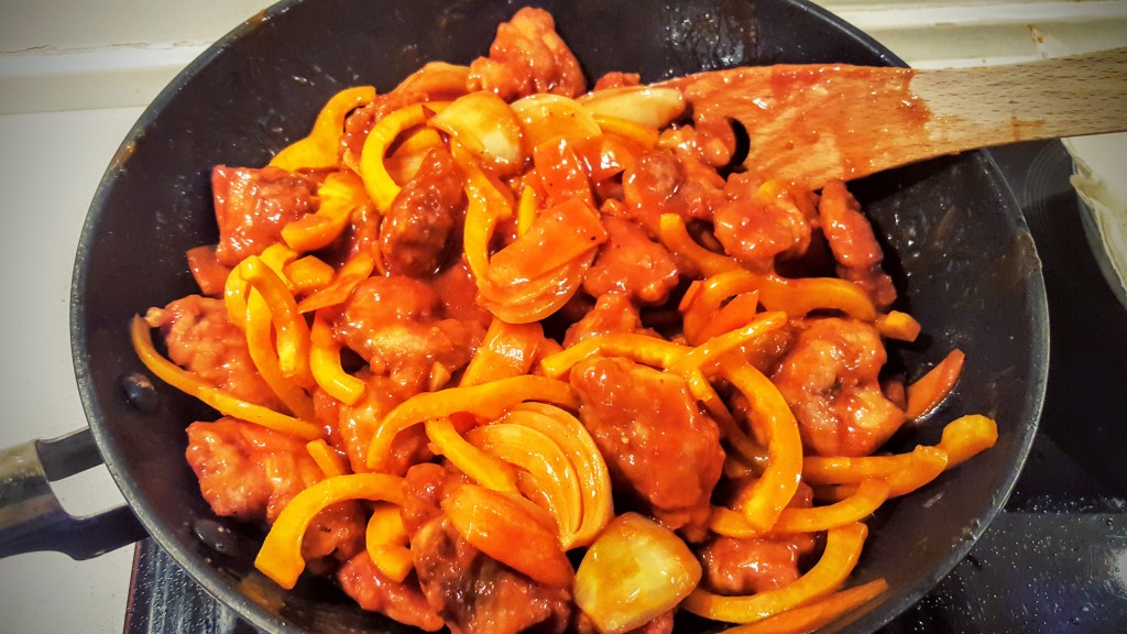 General Tso kylling stirfry General Tso kylling stirfry