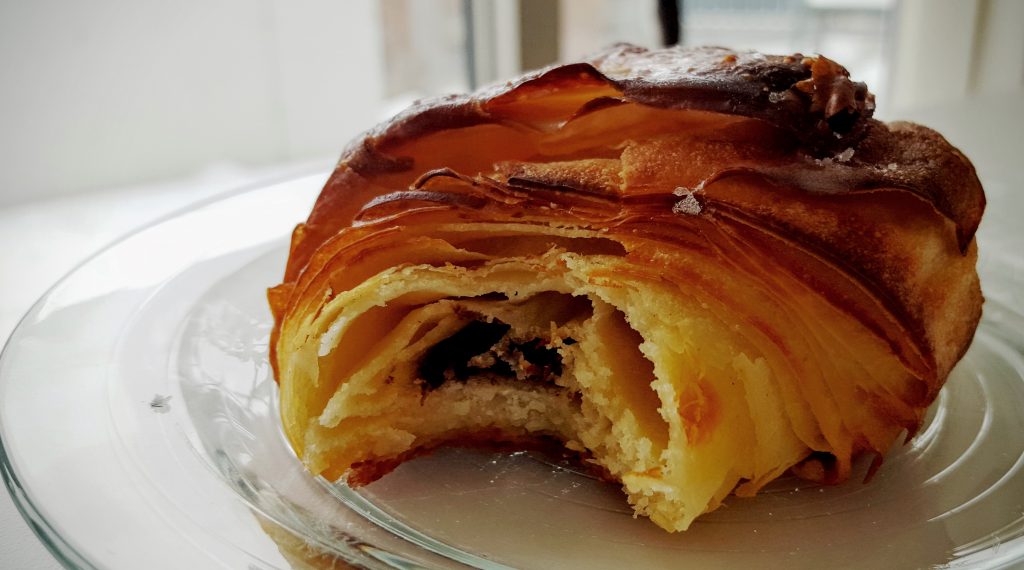 Chokolade croissant fra Briancon; Det bedste chokolade croissant i Aarhus indlæg