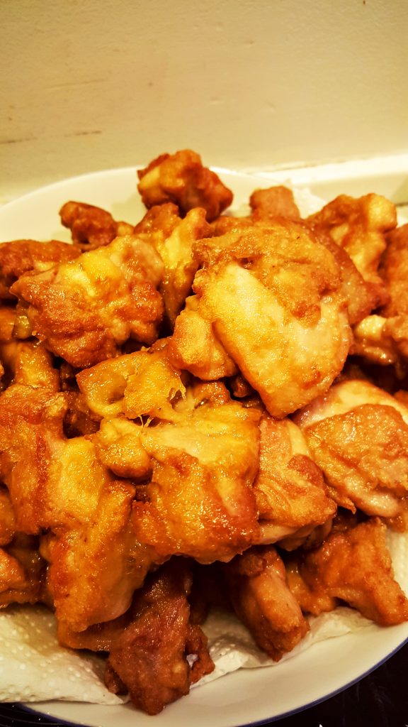 Stegte kyllingestykker; General Tso Kylling opskrift